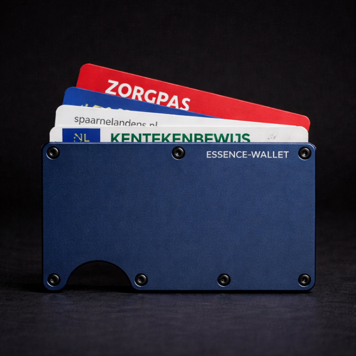 Essénce Navy blue Cardwallet | Basic