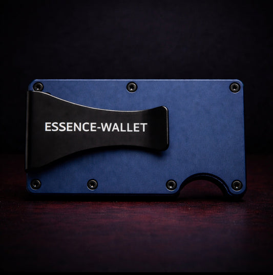 Essénce Navy blue Cardwallet | Basic